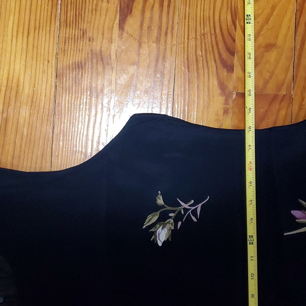 CDC Caren Desiree Company Sleeveless Floral Lined Midi Dress - 14 - Picture 9 of 11